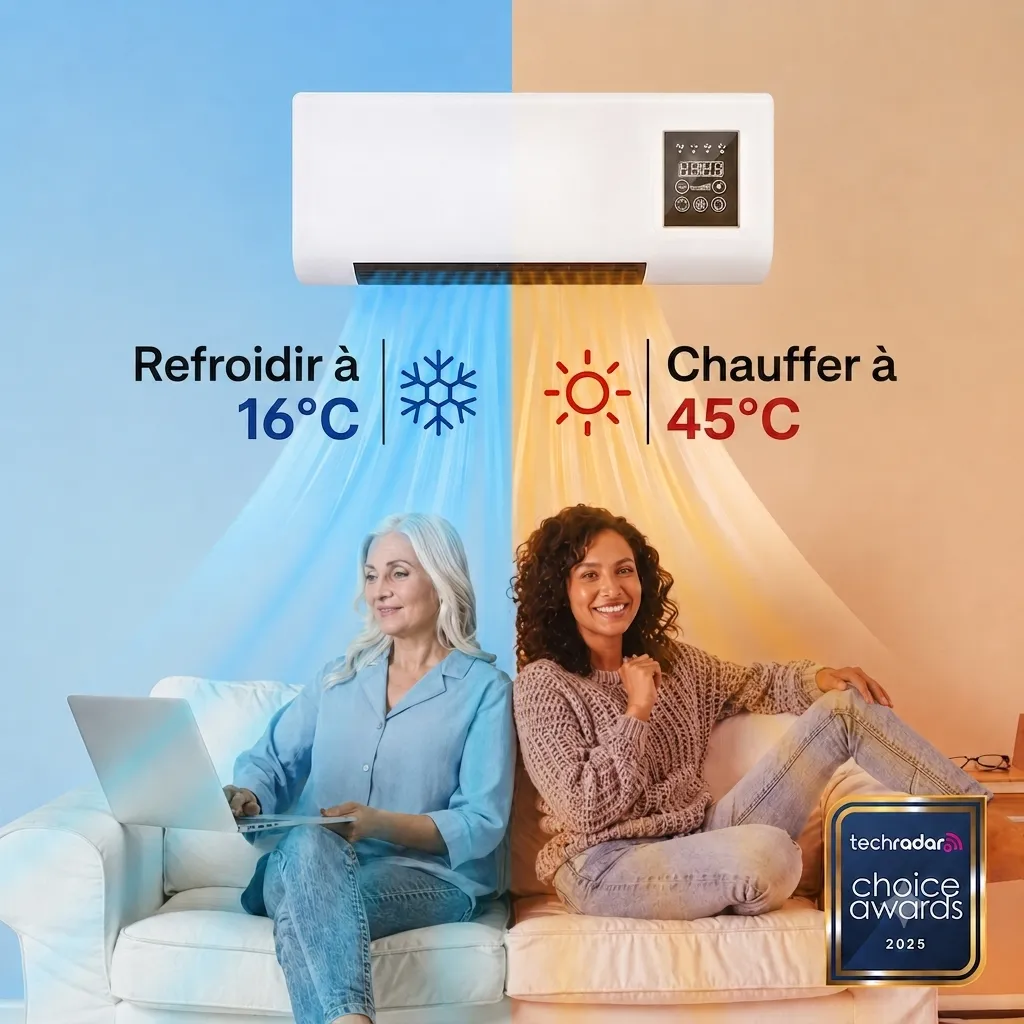 Coolizi Portable AC — climatiseur portable réversible chaud et froid